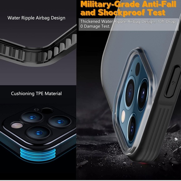 QHOHQ Breakthrough Series Case Compatible with iPhone 13 Pro 6.1" - Picture 3 of 6